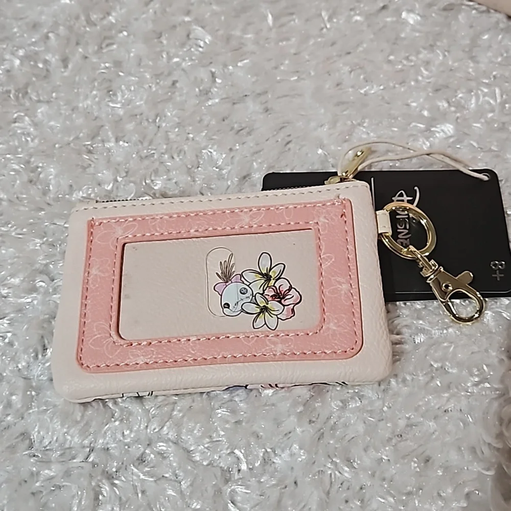 Loungefly Lilo and Stitch Floral mini back and coin purse wallet
